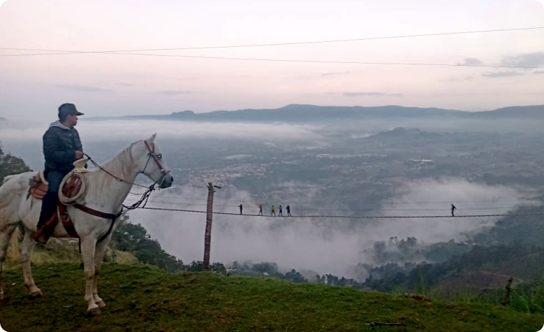 Ruta a caballo de Huaxtla al Cerro Cabezón
